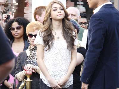 Sarah Hyland At The Grove In LA