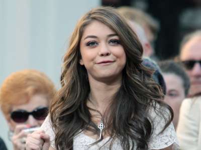 Sarah Hyland At The Grove In LA