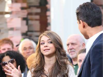 Sarah Hyland At The Grove In LA