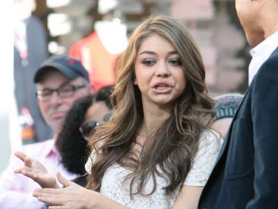 Sarah Hyland At The Grove In LA