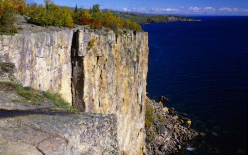 Autumn On Palisade Head North Shore Wallpaper